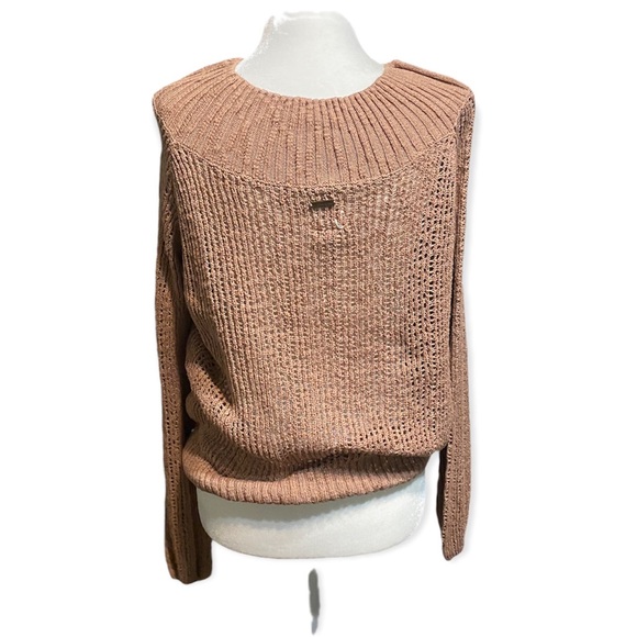 peach sweater billabong medium - Picture 2 of 3